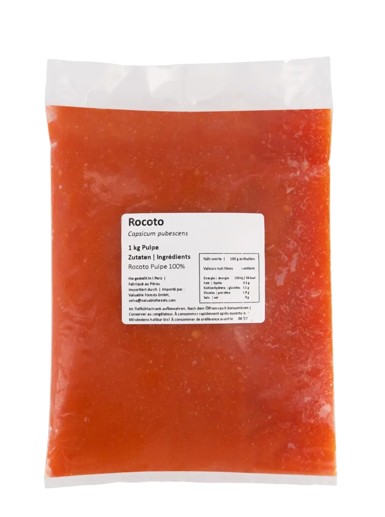 Premium Peruvian Rocoto puree